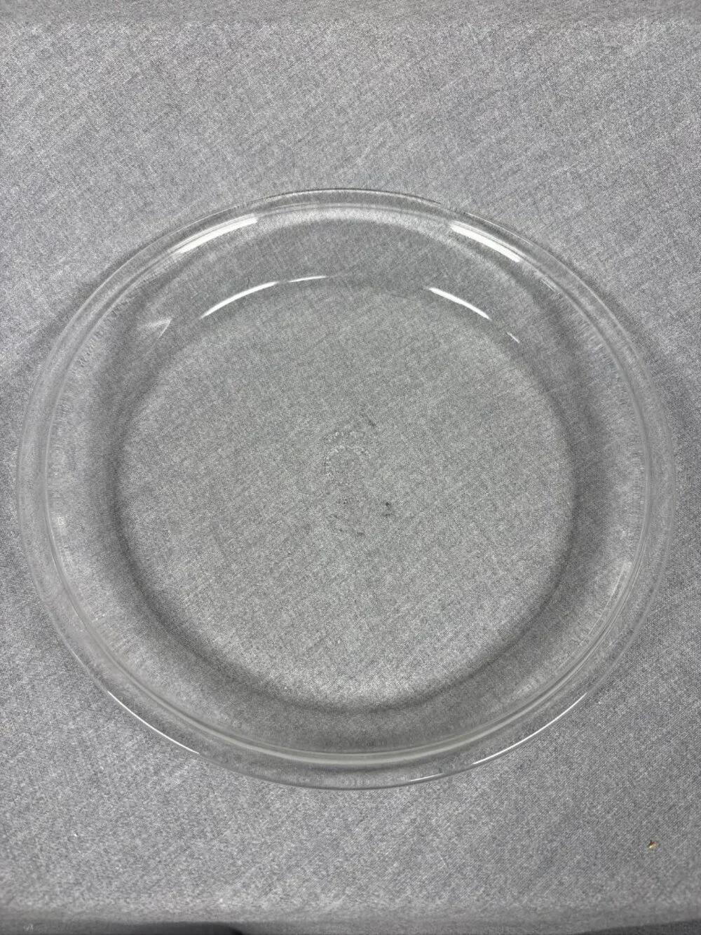 Pyrex Clear Glass Pie Plate Dish 10 Inch Scalloped Edge USA